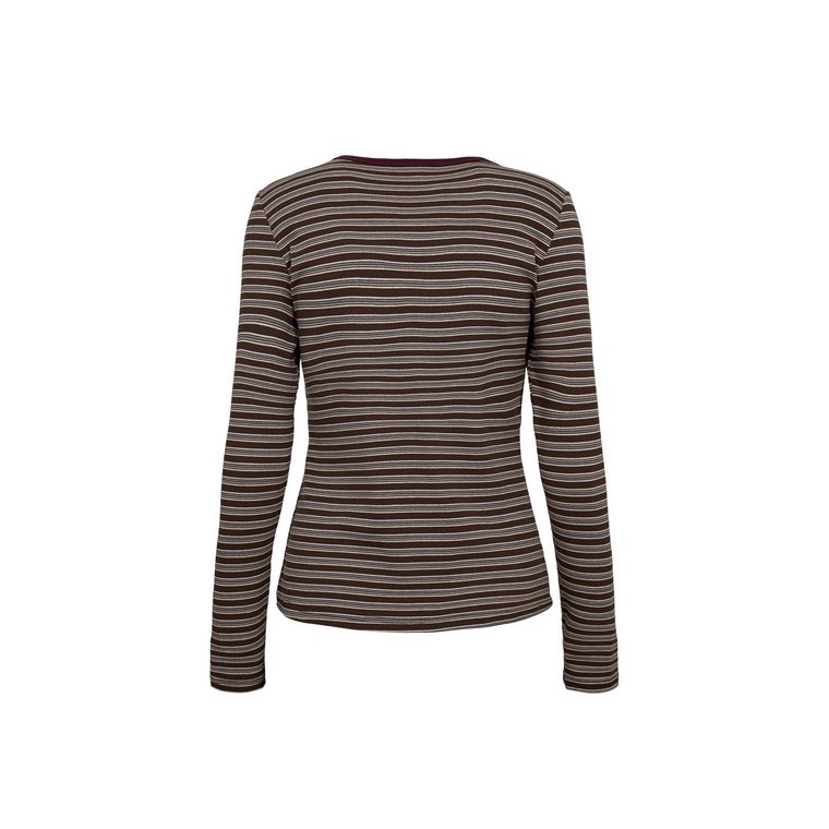 N�MPH - NUHENNESY BLOUSE - Deep Taupe
