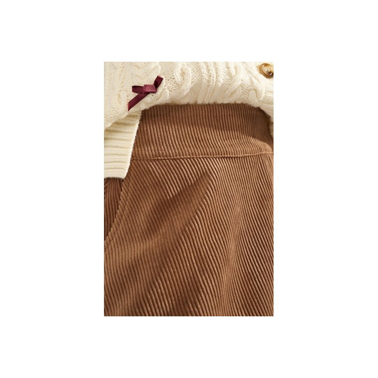 N�MPH - NUCELISE MINI SKIRT - Deep Taupe