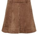 N�MPH - NUCELISE MINI SKIRT - Deep Taupe