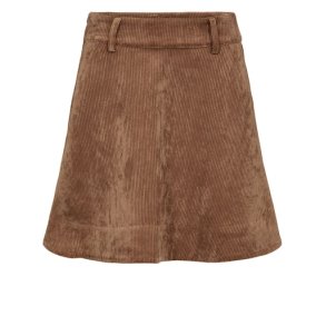 N�MPH - NUCELISE MINI SKIRT - Deep Taupe