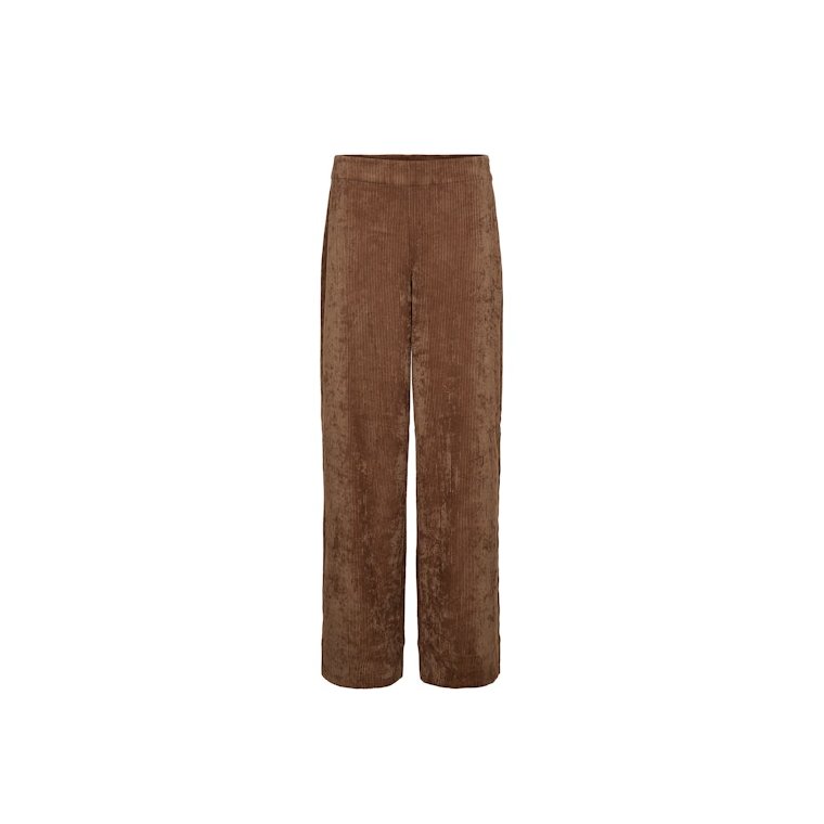 N�MPH - NUCELISE WIDE PANTS - Deep Taupe