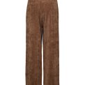 N�MPH - NUCELISE WIDE PANTS - Deep Taupe