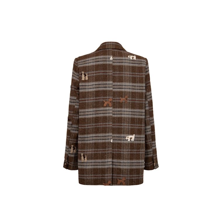N�MPH - NUEZMA OVERSIZE BLAZER - Kelp