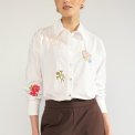 N�MPH - NUHOLLIE SHIRT - Bright White