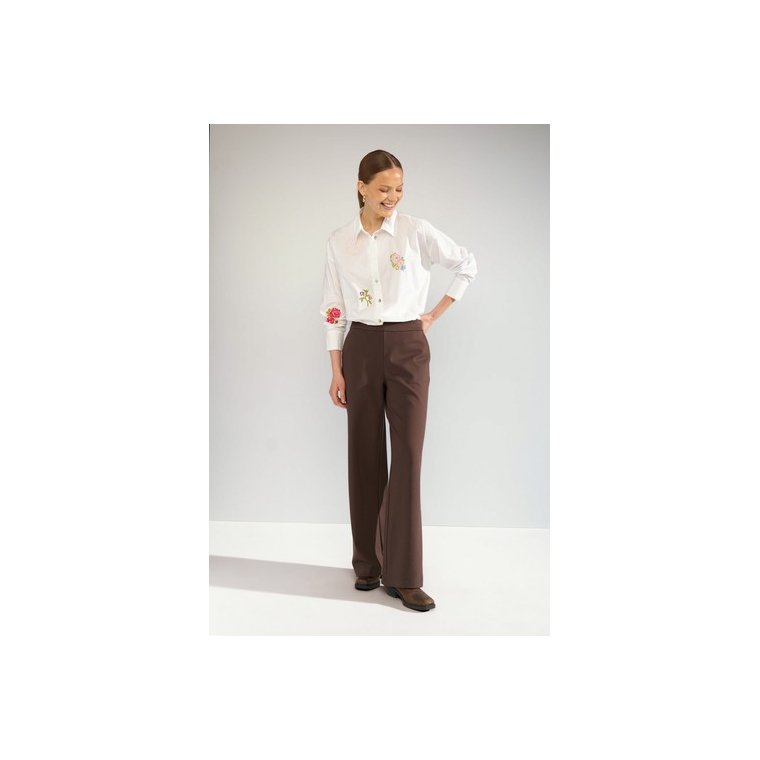 N�MPH - NUHOLLIE SHIRT - Bright White