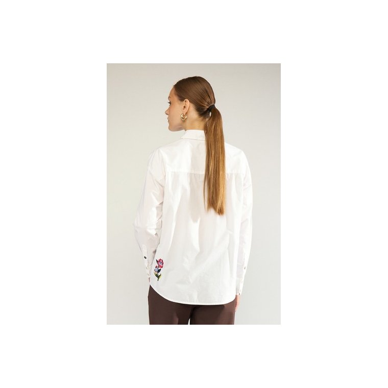 N�MPH - NUHOLLIE SHIRT - Bright White