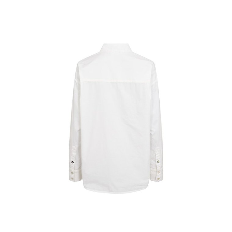 N�MPH - NUHOLLIE SHIRT - Bright White