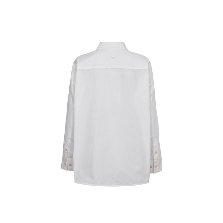 N�MPH - NUFANSA SHIRT - Bright White