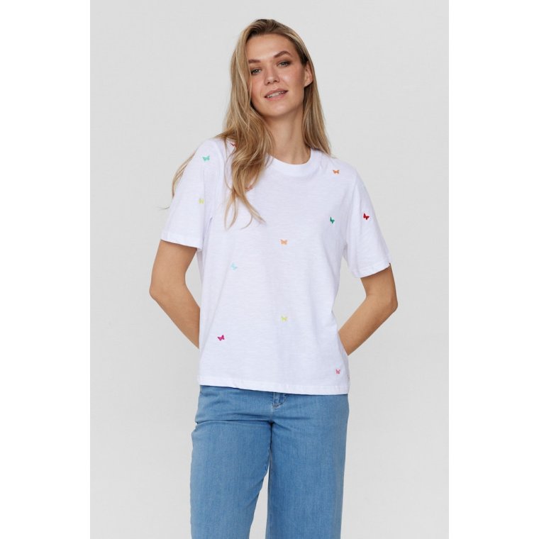 NMPH - NUSUMMI T-SHIRT - GOTS - Bright White