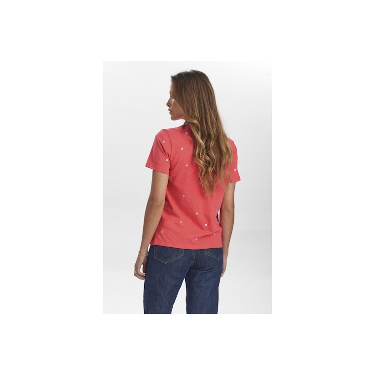 NMPH - NUSUMI T-SHIRT - GOTS - Geranium