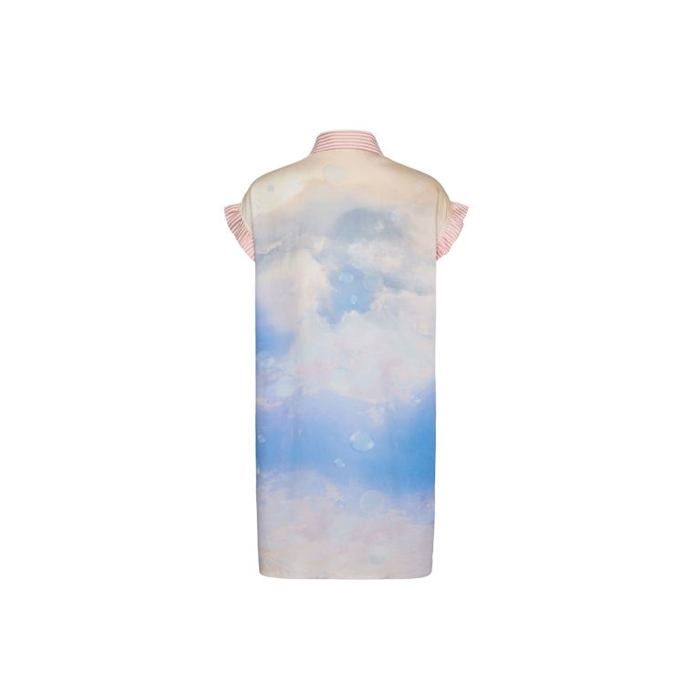 N�MPH - NUDIAMOND DRESS - Pink Carnation