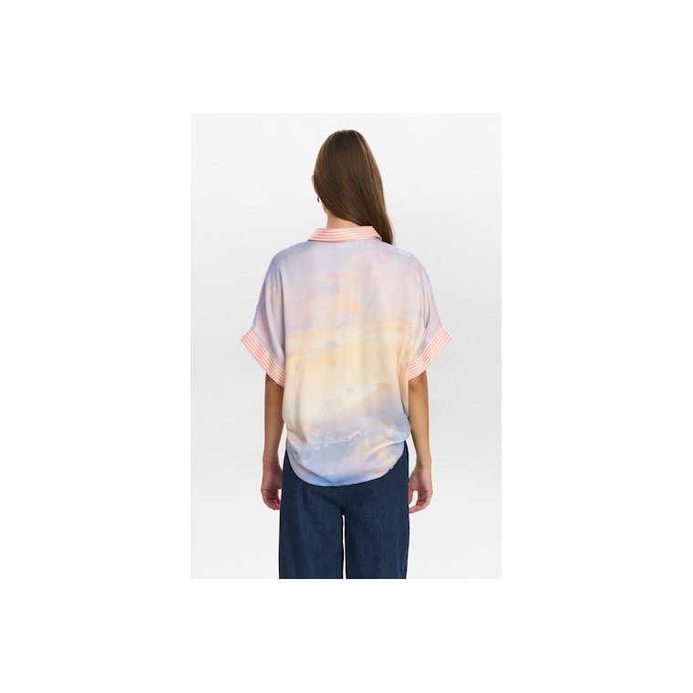 NMPH - NUDIAMOND SHIRT - Pink Carnation