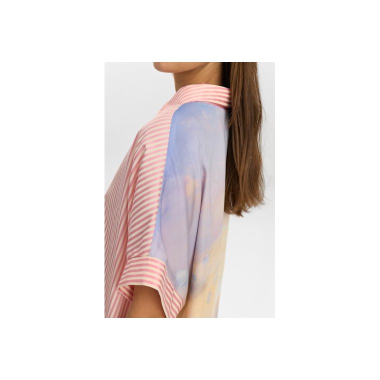 NMPH - NUDIAMOND SHIRT - Pink Carnation