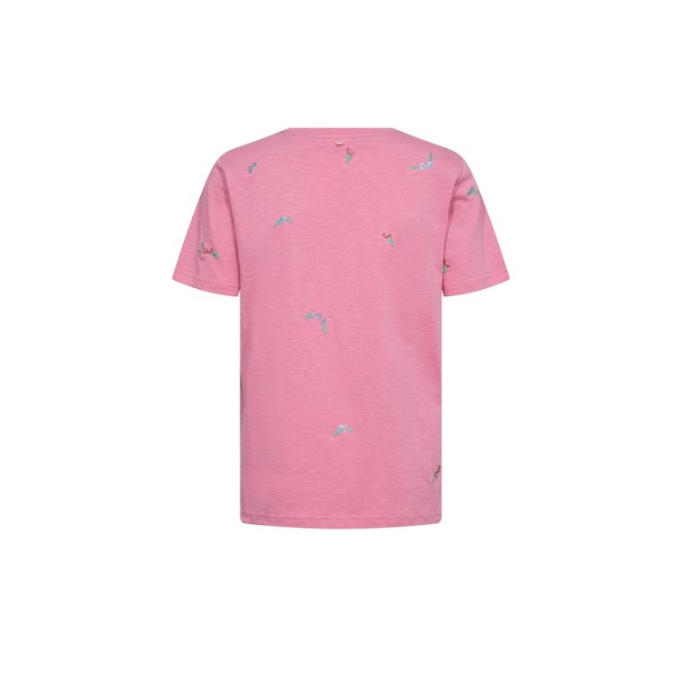 Nmph - NUSUIS T-SHIRT - GOTS - Pink Carnation