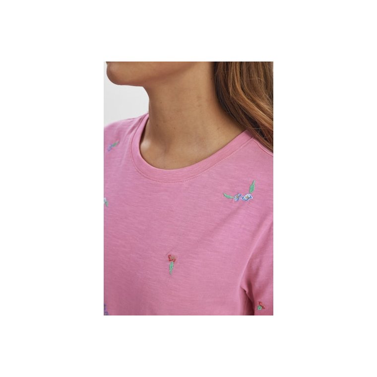 Nmph - NUSUIS T-SHIRT - GOTS - Pink Carnation