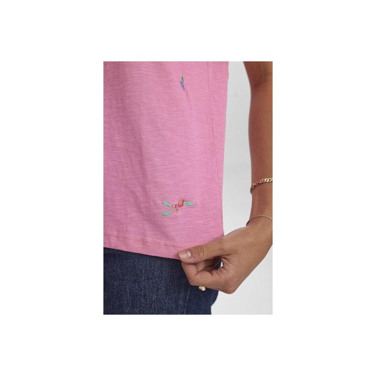 Nmph - NUSUIS T-SHIRT - GOTS - Pink Carnation