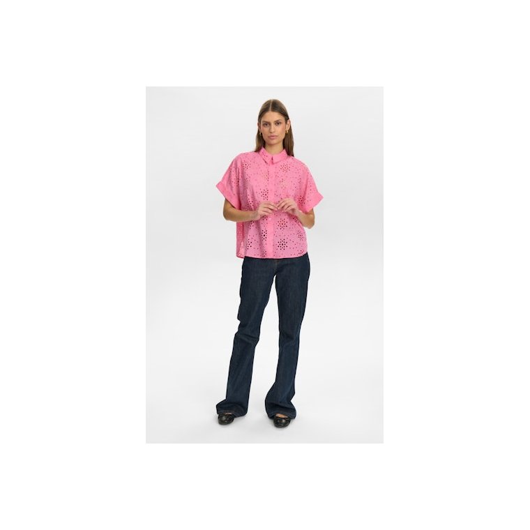NMPH - NUKARISSA SHIRT - Pink Carnation
