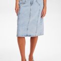 NMPH - NUTORONTO MIDI SKIRT - Light Blue Denim