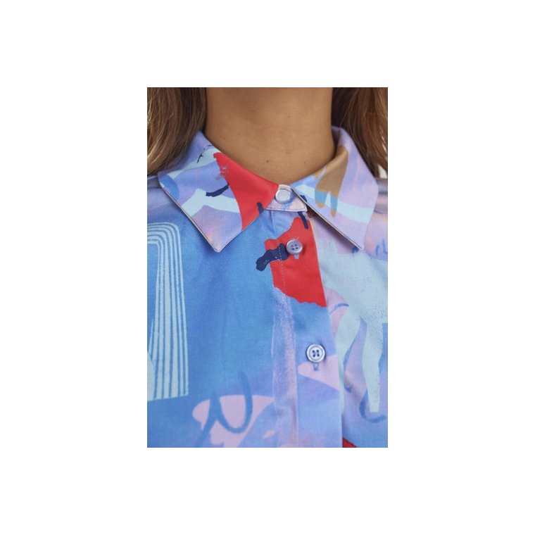 NMPH - NUGLORIA SHIRT DRESS - Regatta