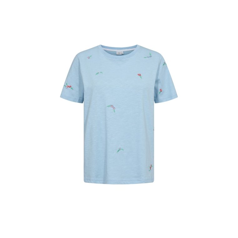 Nmph - NUSUIS T-SHIRT - GOTS - Cerulean