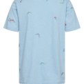 Nmph - NUSUIS T-SHIRT - GOTS - Cerulean