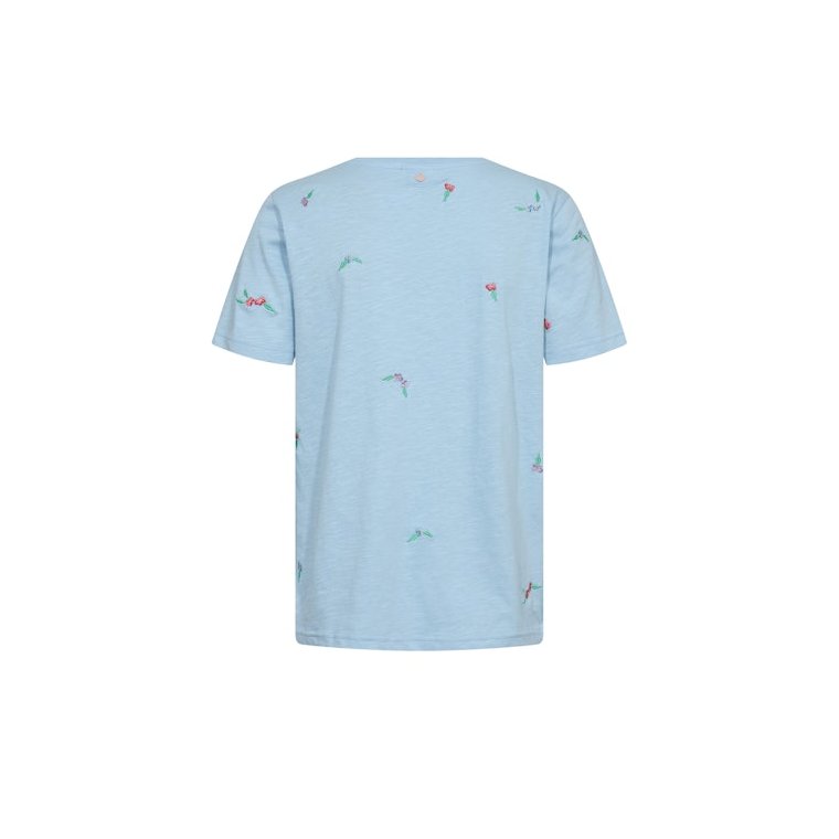 Nmph - NUSUIS T-SHIRT - GOTS - Cerulean