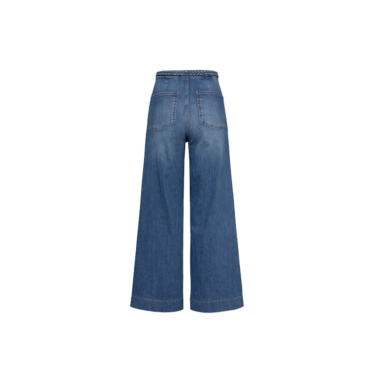 Nmph - NUPARIS CROPPED JEANS - Light Denim Blue 2