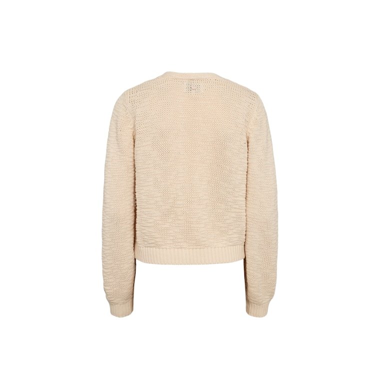 NMPH - NUMIRNA CROPPED CARDIGAN - Sandshell