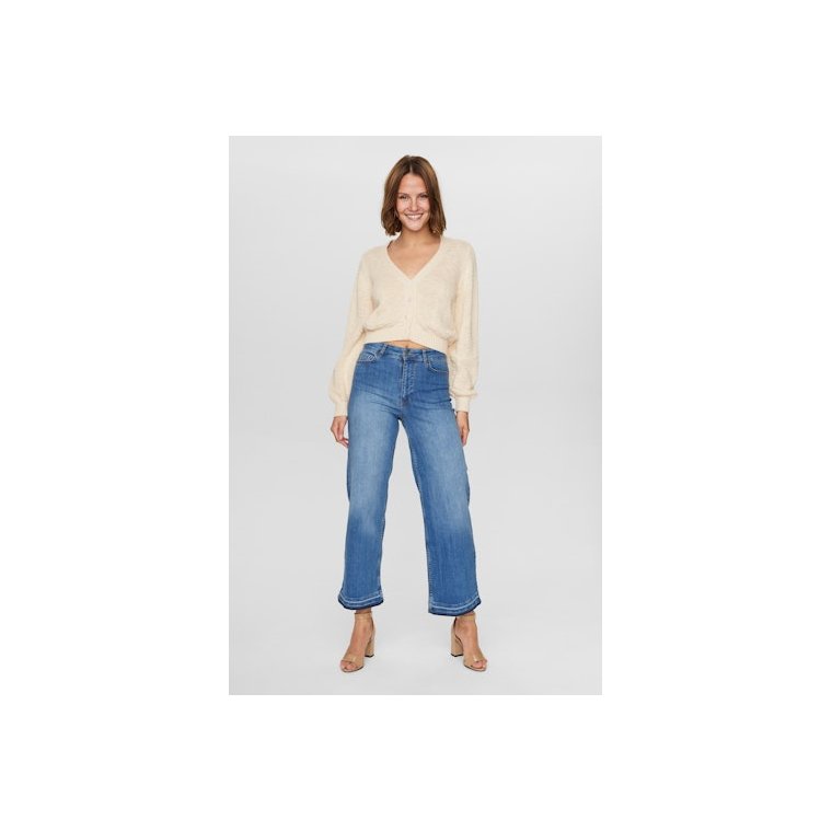 NMPH - NUMIRNA CROPPED CARDIGAN - Sandshell