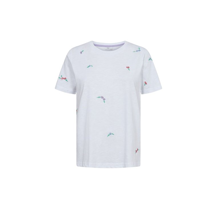 Nmph - NUSUIS T-SHIRT - GOTS - Bright White