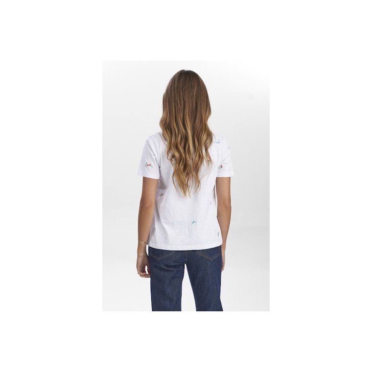 Nmph - NUSUIS T-SHIRT - GOTS - Bright White