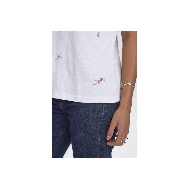 Nmph - NUSUIS T-SHIRT - GOTS - Bright White