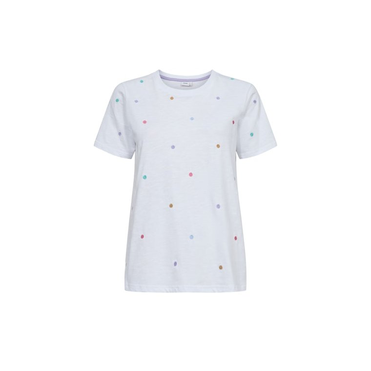 NMPH - NUSUMI T-SHIRT - GOTS - Bright White