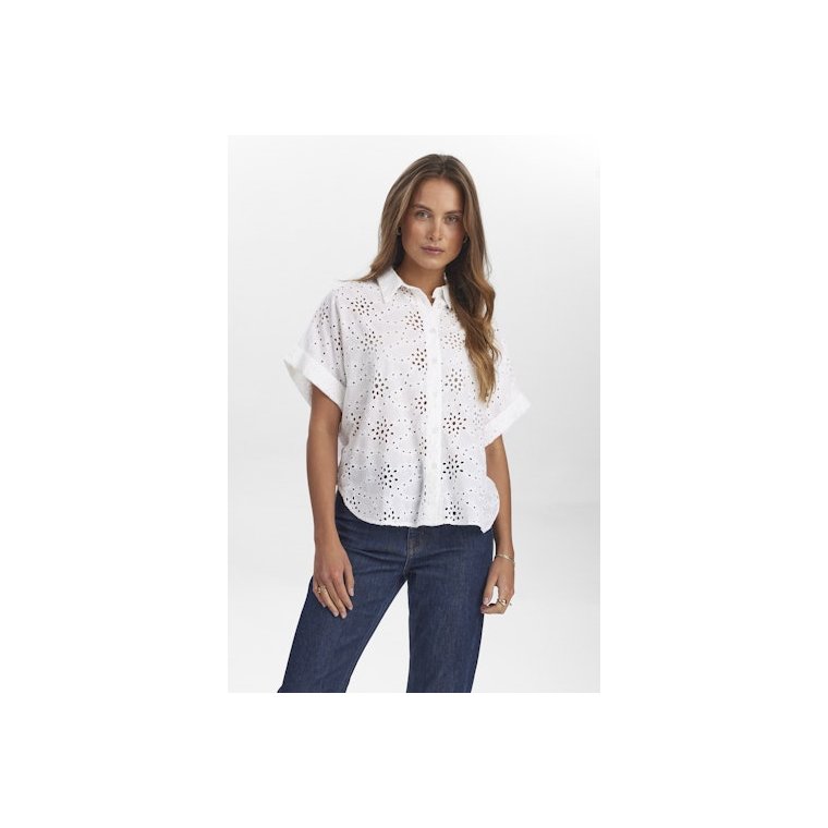 NMPH - NUKARISSA SHIRT - Bright White