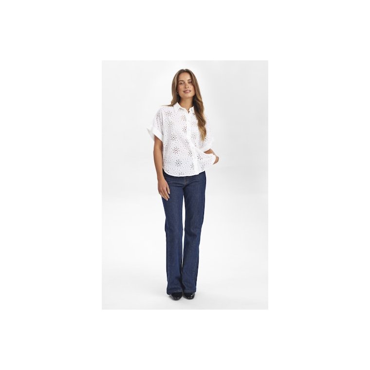 NMPH - NUKARISSA SHIRT - Bright White