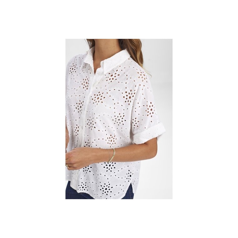 NMPH - NUKARISSA SHIRT - Bright White