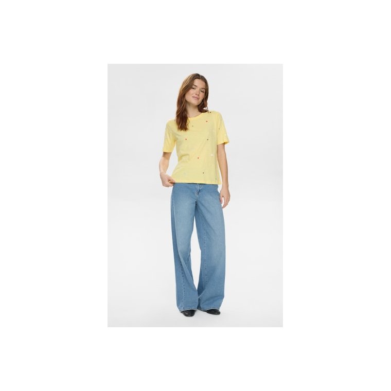 N�mph - NUDELORA T-SHIRT - GOTS - Popcorn