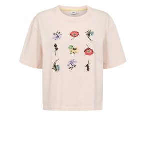 N�mph - NUBELISA BOXY TEE - Mangano Calcite