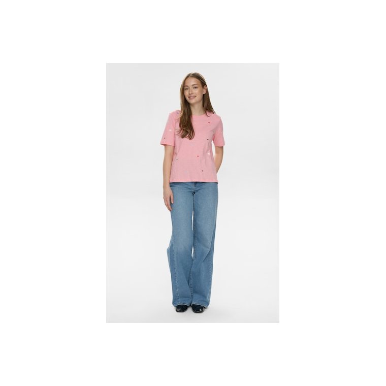 N�mph - NUDELORA T-SHIRT - GOTS - Peony