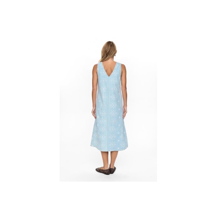 N�mph - NUDELILAH DRESS - Light Blue Denim