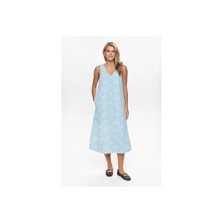 N�mph - NUDELILAH DRESS - Light Blue Denim