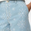 N�mph - NUDELILAH SHORTS - Light Blue Denim