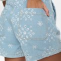 N�mph - NUDELILAH SHORTS - Light Blue Denim