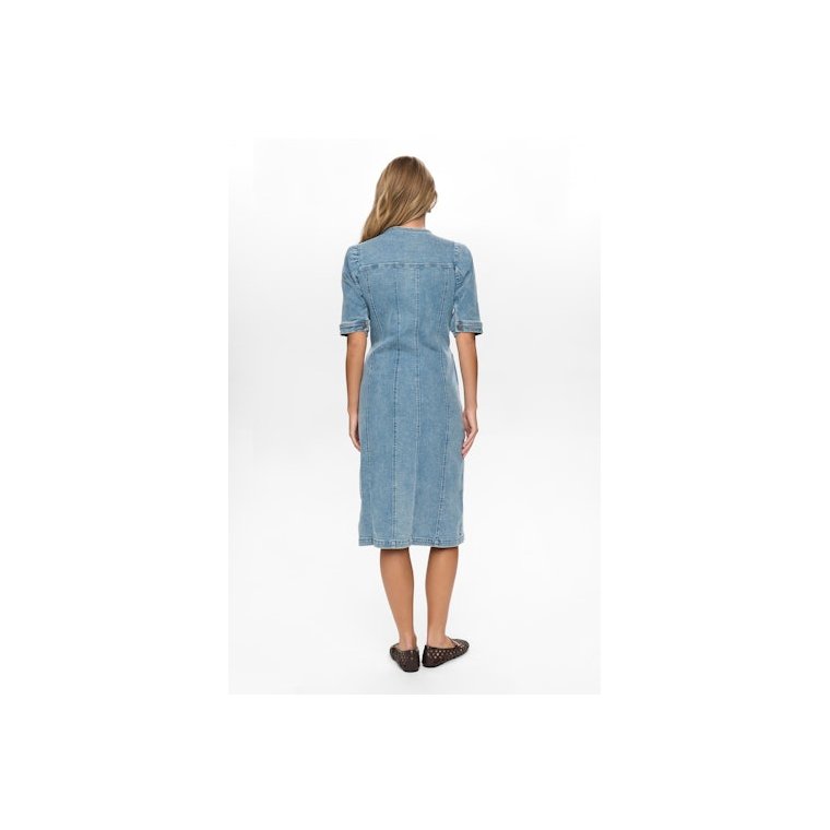 N�mph - NUSILVA DRESS - Light Blue Denim