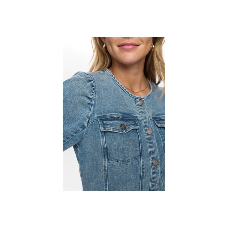 N�mph - NUSILVA DRESS - Light Blue Denim