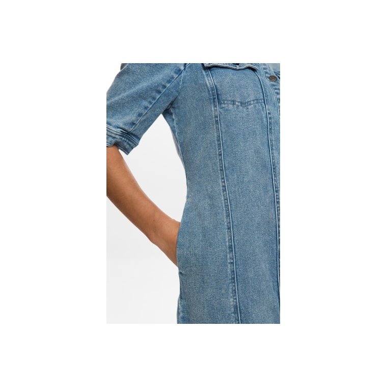 N�mph - NUSILVA DRESS - Light Blue Denim