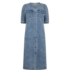 N�mph - NUSILVA DRESS - Light Blue Denim