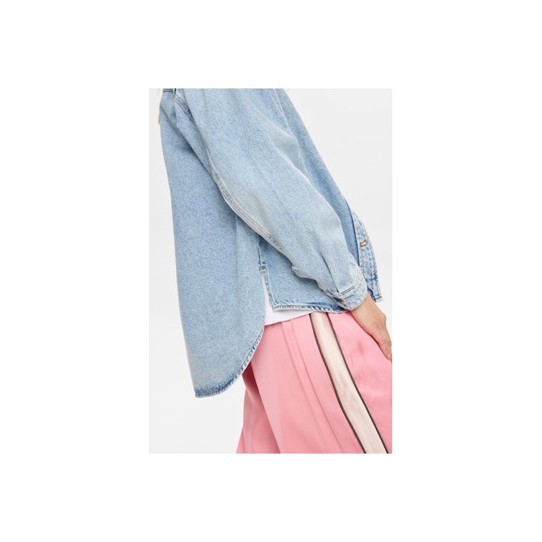 N�mph - NUKAYSA DENIM SHIRT - Light Blue Stonewash Denim