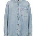 N�mph - NUKAYSA DENIM SHIRT - Light Blue Stonewash Denim