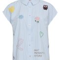 N�mph - NUASHLEY EMBROIDERY SHIRT - Airy Blue